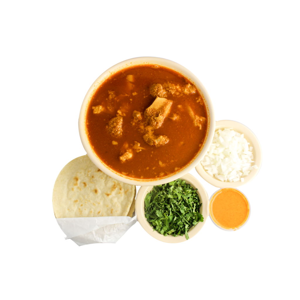 comida mexicana: menudo - Comida salvadoreña y mexicana